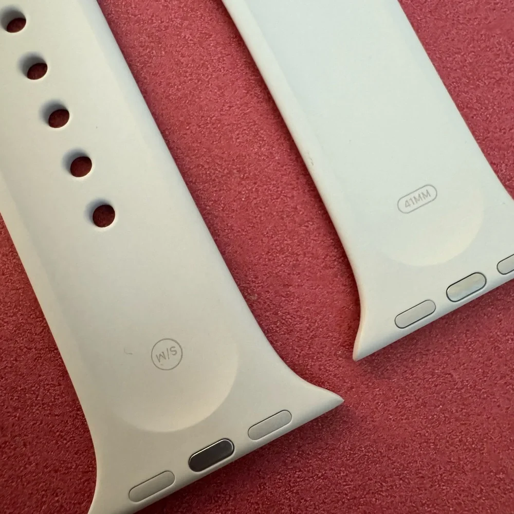 Apple Smartwatch Silicone Band - starlight